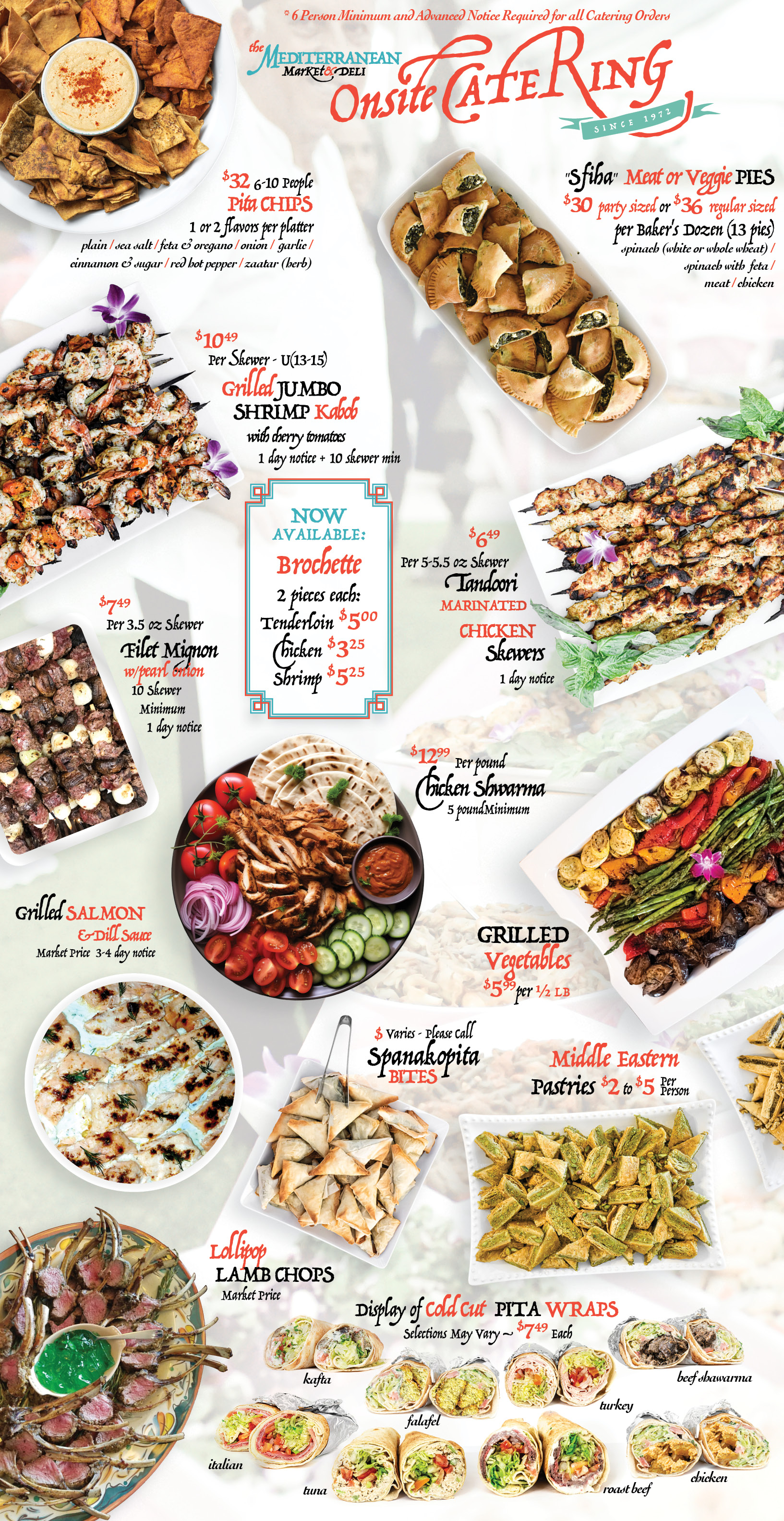 Catering Platters and Entrees